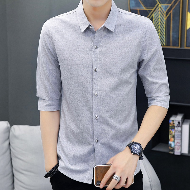 Business spring and summer slim Casual shirt