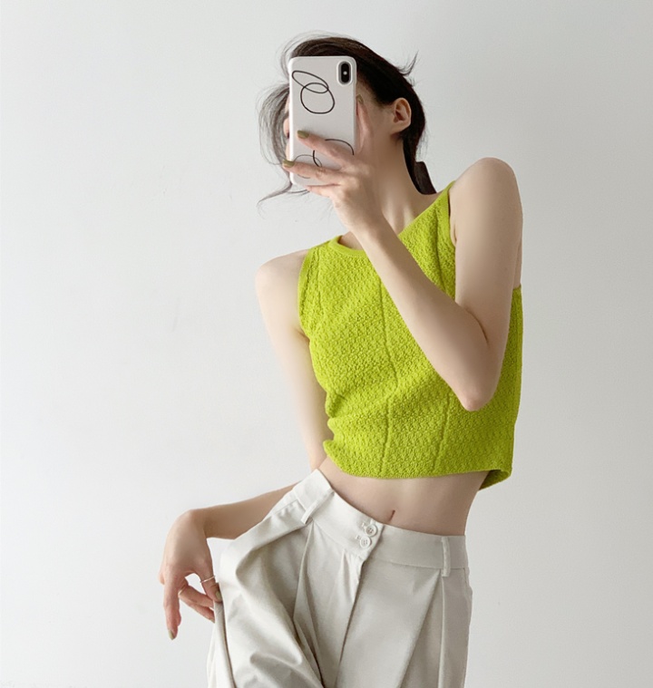 Fashion and elegant sweater sleeveless vest for women