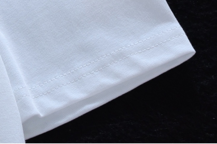 Quality pure cotton printing short sleeve T-shirt