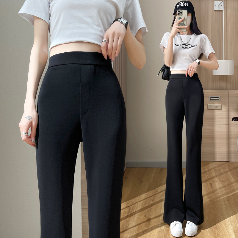 Spring and summer flare pants slim pants