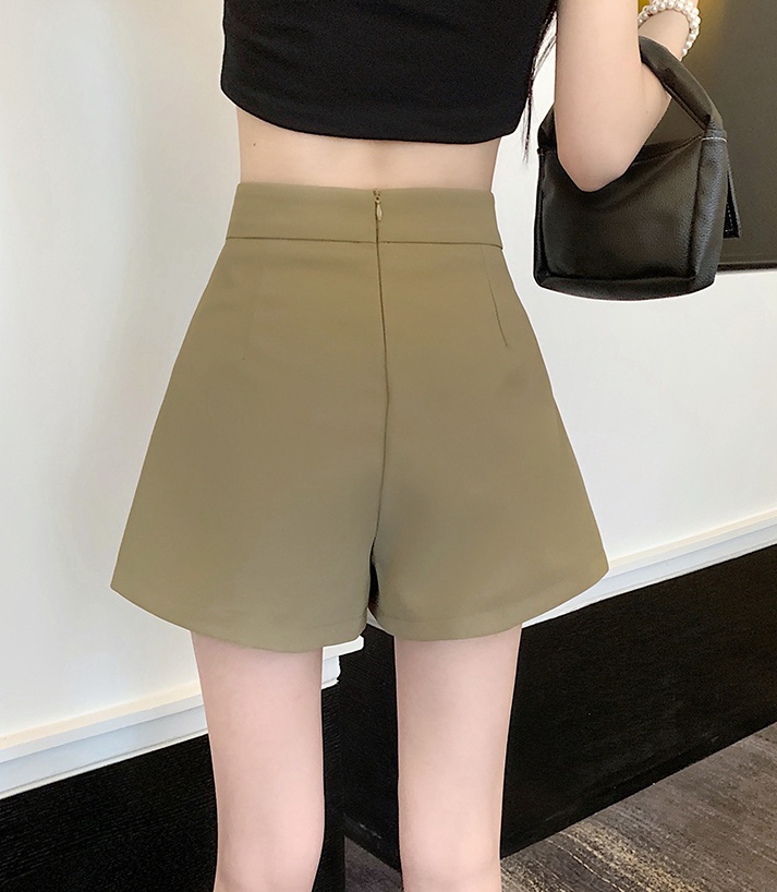Loose spring and summer shorts high waist wide leg pants for women