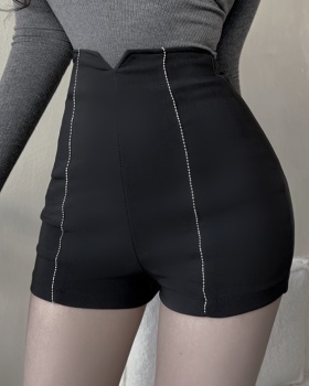 Slim spicegirl Korean style all-match shorts for women