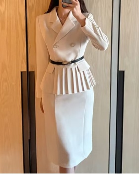 Korean style dress spring business suit 2pcs set