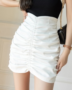 Sexy summer skirt fold anti emptied short skirt