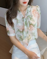 Fashion chiffon shirt elegant tops for women