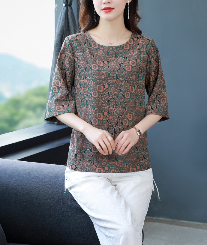 Western style small shirt tops for women