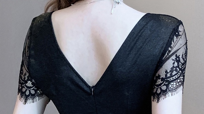 V-neck nightclub sexy overalls slim dress for women
