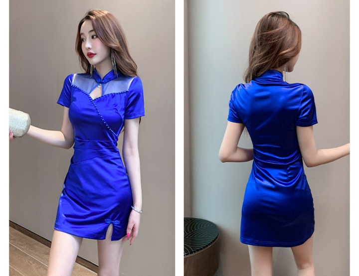 Overalls slim dress package hip cheongsam for women