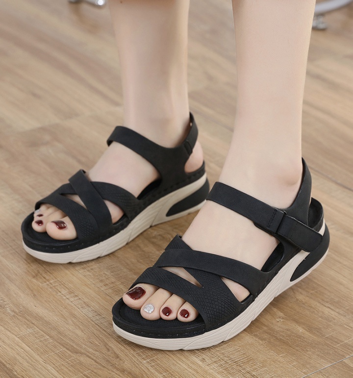 Velcro sports cozy Casual thick crust sandals for women