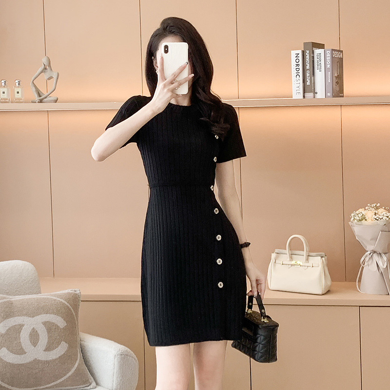 Knitted fashion and elegant dress for women