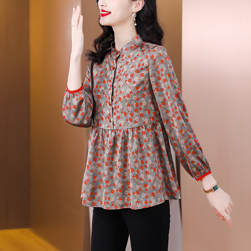 Western style tops spring and summer shirt for women