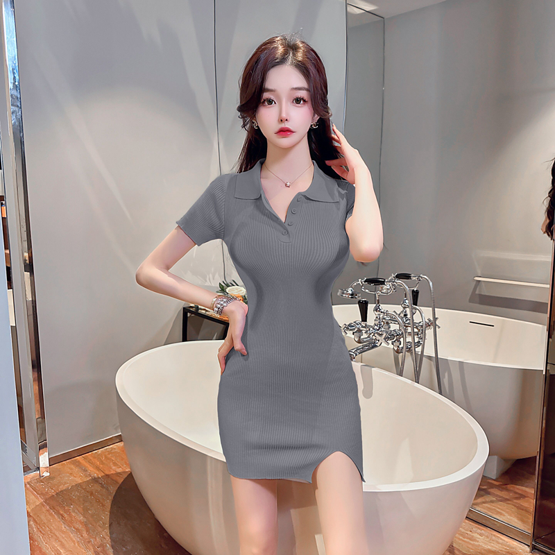 Slim sexy tight package hip dress a set for women