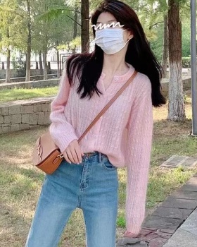 Knitted spring tops Korean style tender sweater