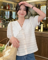 Summer all-match tops Korean style shirt for women