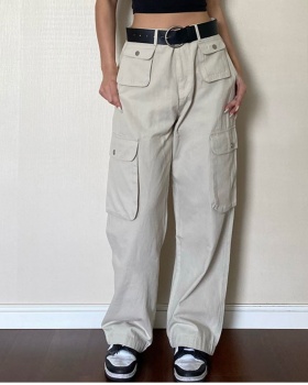 Temperament casual pants all-match long pants for women