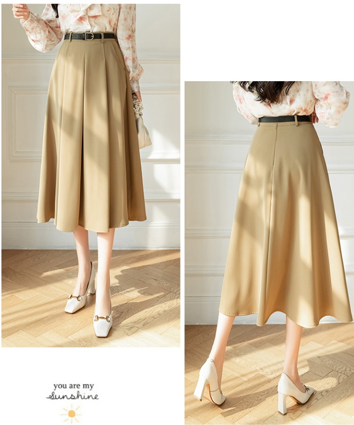 Spring and summer commuting skirt long slim business suit
