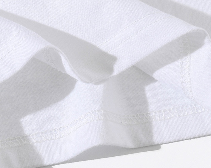 Pure cotton short sleeve summer T-shirt for women