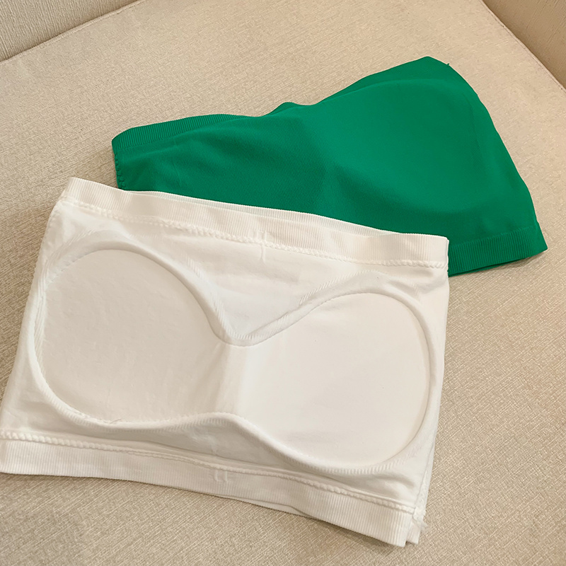 With chest pad tops bottoming underwear for women