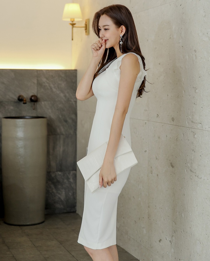 Summer simple package hip Korean style dress for women