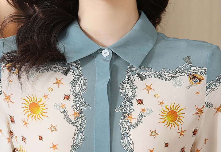 Fashion temperament tops spring shirt for women
