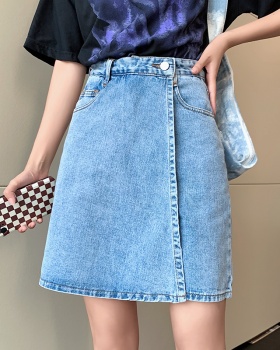 Thin summer culottes anti emptied split short skirt