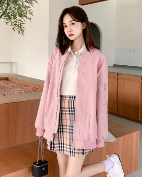 Loose couples jacket spring and autumn student coat