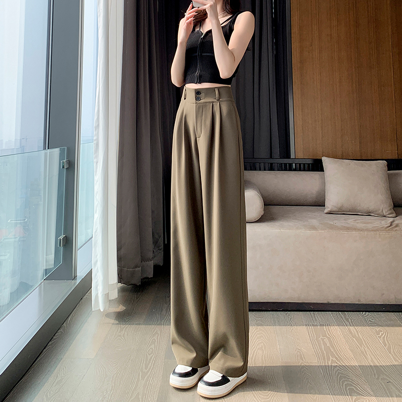 Spring and autumn pants mopping suit pants for women