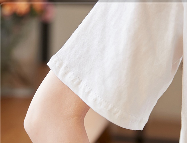 Printing summer skirt chiffon T-shirt 2pcs set