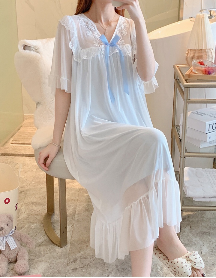 Lace lovely night dress aesthetic summer pajamas for women