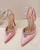 Korean style sandals lady high-heeled shoes for women