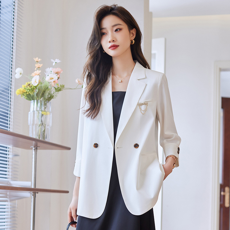 Loose coat fashion business suit for women