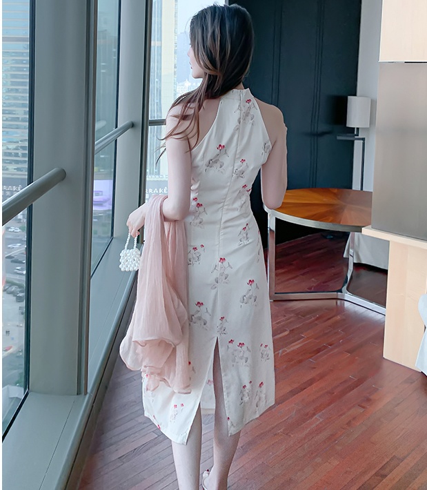 Retro Chinese style dress slim cheongsam for women