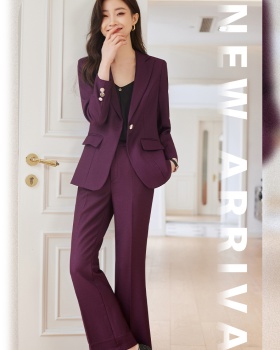 Casual coat business suit 2pcs set for women