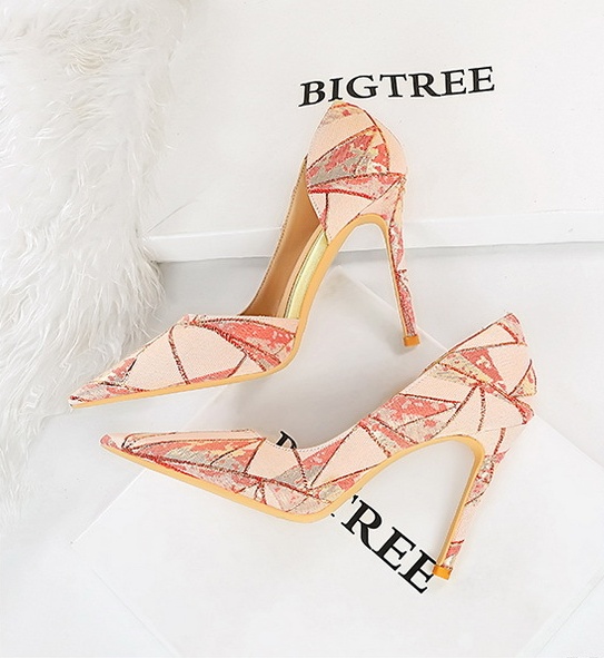 European style hollow shoes sexy nightclub high-heeled shoes