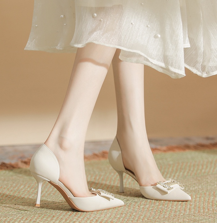 Fashion and elegant summer high-heeled shoes for women