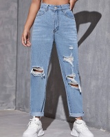 Beggar European style jeans slim tight pants for women