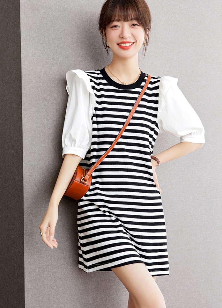France style temperament Korean style dress for women