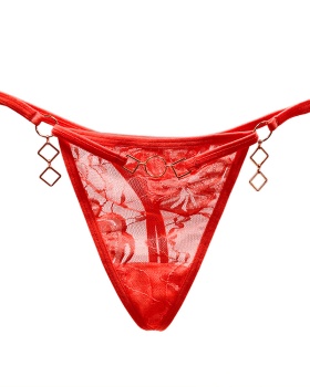 Lace hollow sexy briefs fashion spicegirl underwear for women