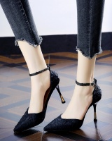 Temperament high-heeled shoes black shoes for women