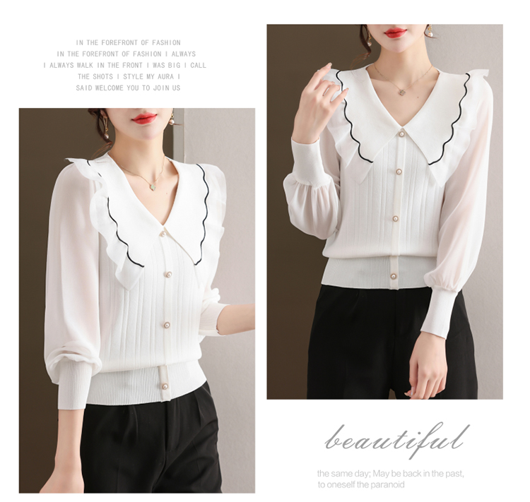 Spring and summer sweater bottoming shirt for women