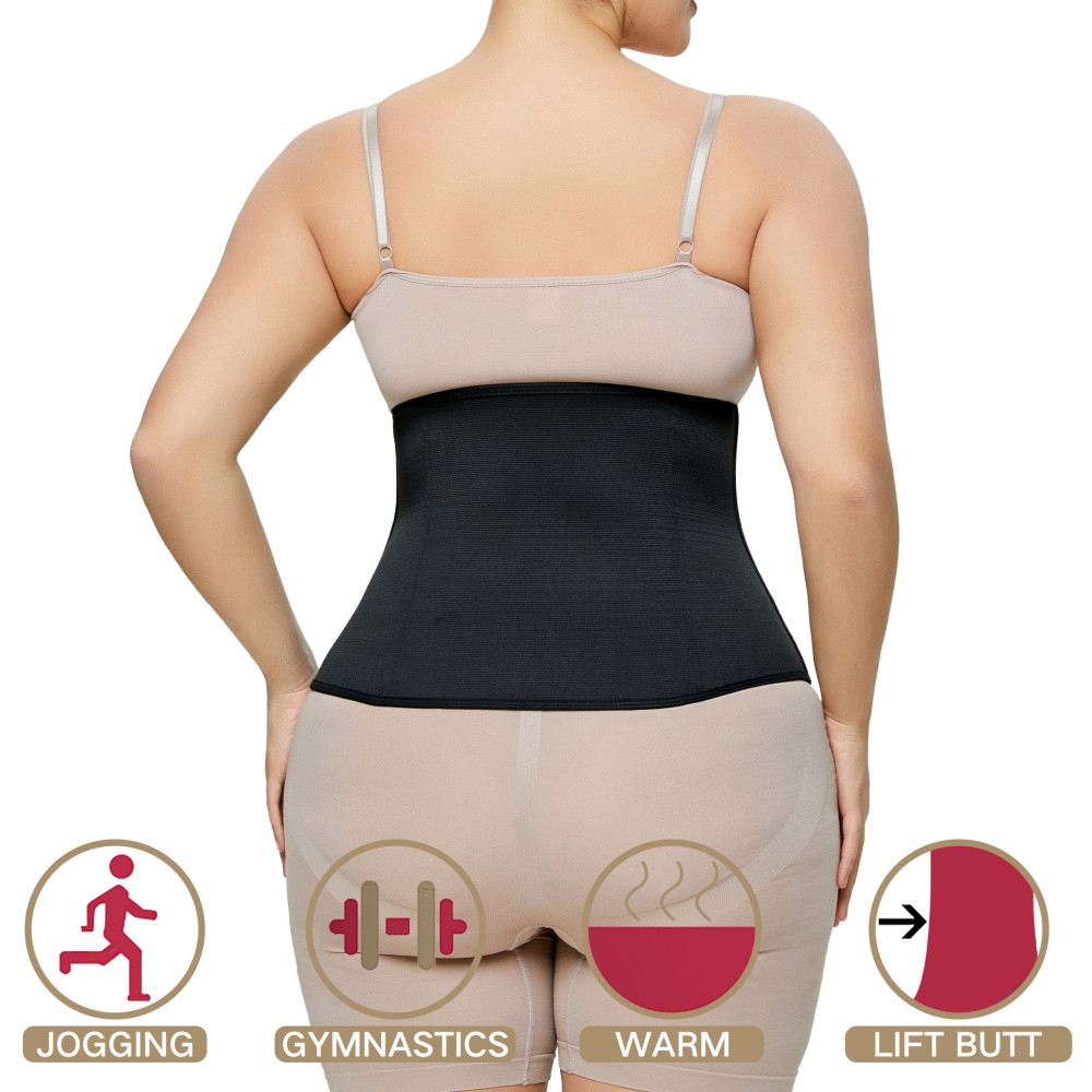 Breasted abdomen belt sports corset