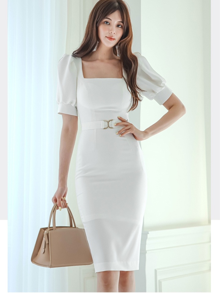 Fashion commuting simple profession spring and summer dress