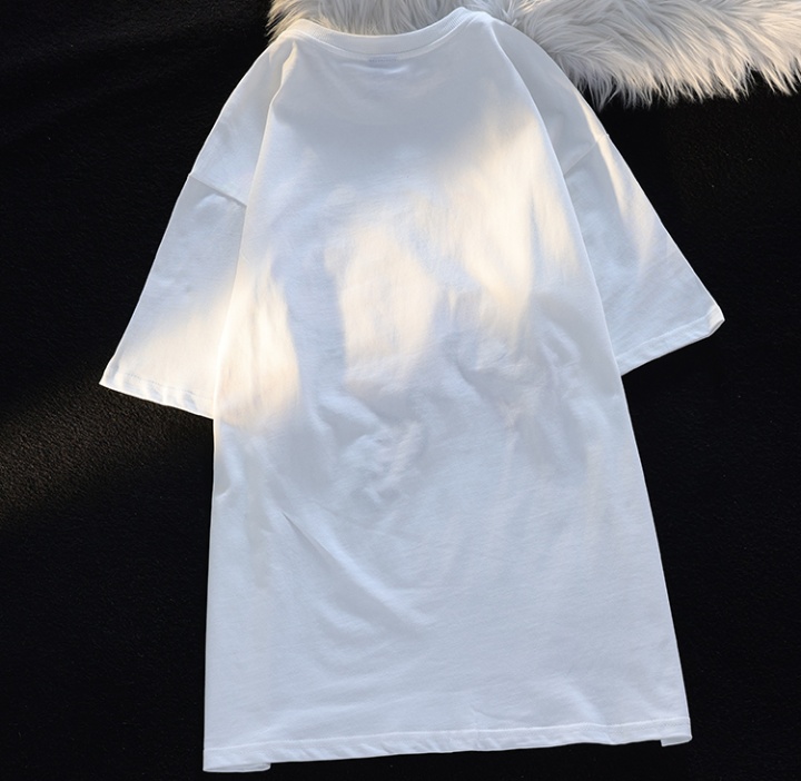 Pure cotton flocking quality T-shirt for women