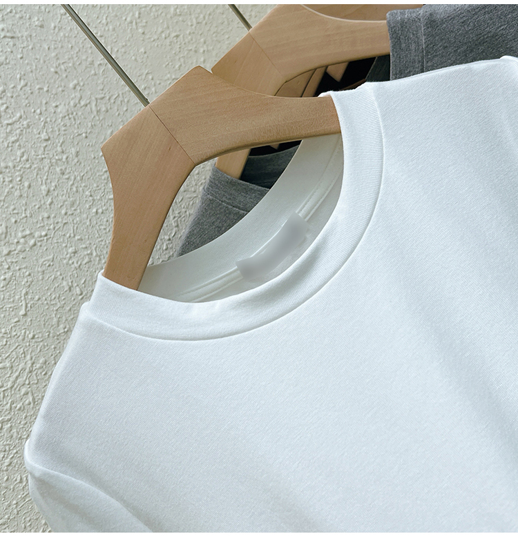Navel all-match T-shirt short bottoming shirt for women