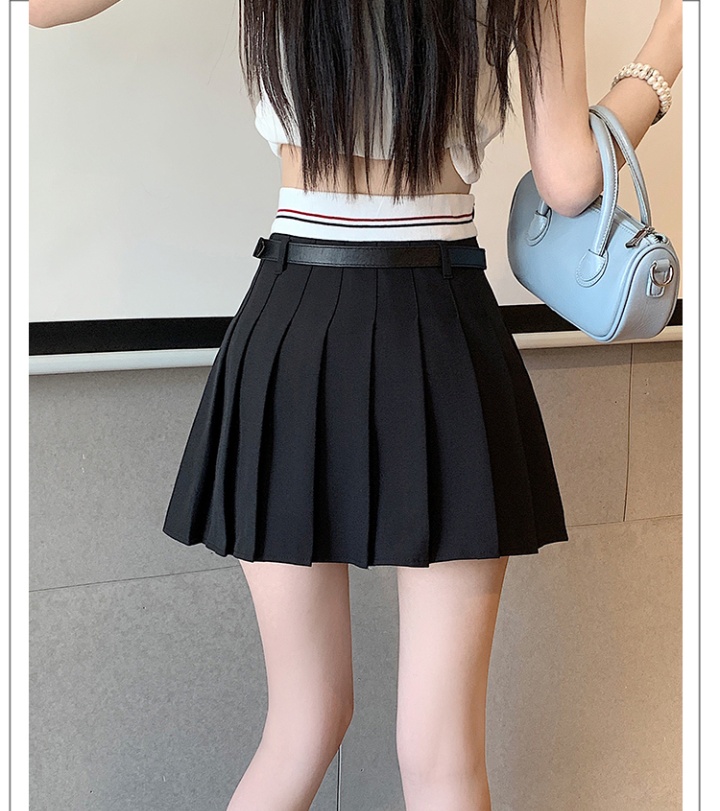 Summer spicegirl retro pleated slim skirt for women
