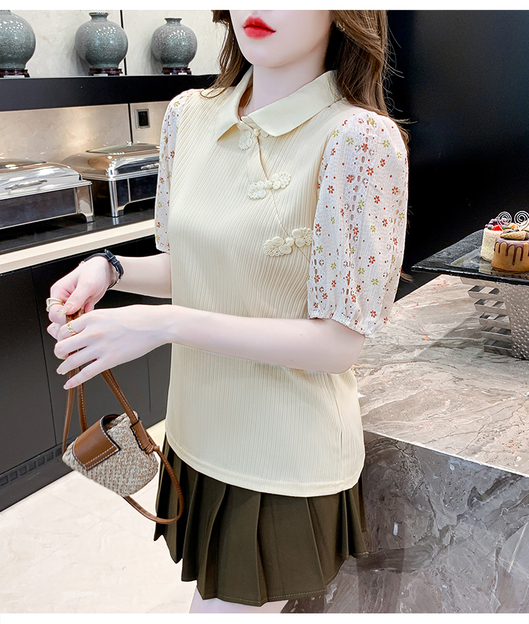 Summer shirt Chinese style shirts for women