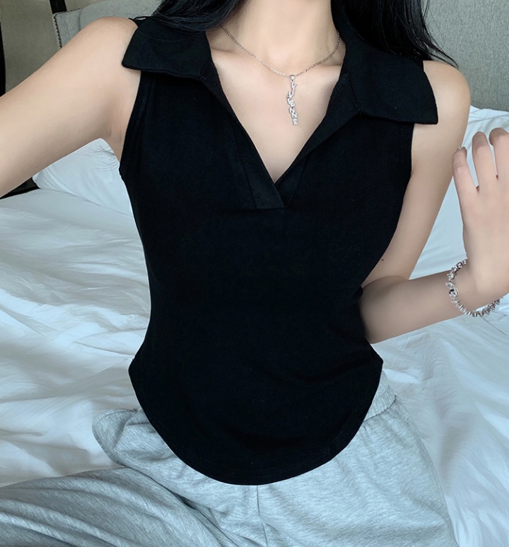 Spicegirl bottoming shirt Casual vest for women