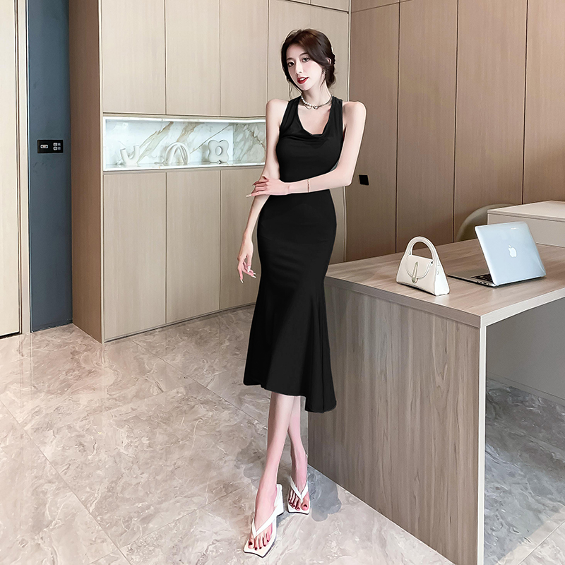 France style long dress sexy dress for women