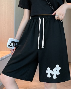 Embroidery Casual summer fashion shorts for women