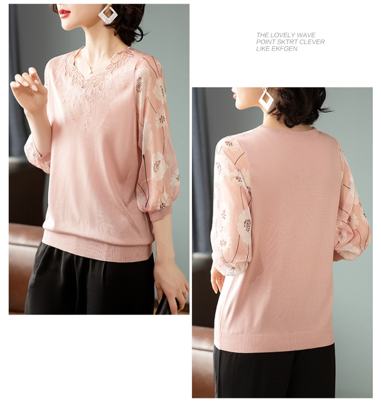 Bottoming tops Western style small shirt for women